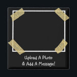 Upload a Photo and Add a Custom Personal Message Magnet<br><div class="desc">Transform memories into personalized art with our customizable gift options. Cherish your special moments by adding your own photos and meaningful text to this unique design. Create a one-of-a-kind masterpiece that's perfect for occasions like birthdays, anniversaries, and more. Make it yours and let your creativity shine. Shop now and turn...</div>