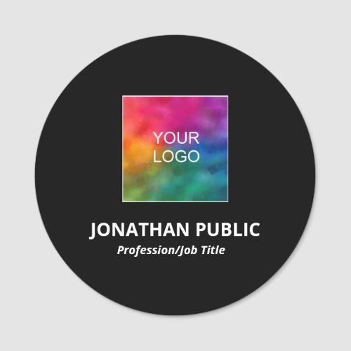 Upload Add Your Business Company Logo Name Here Name Tag