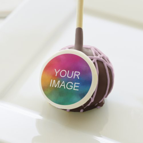 Upload Add Your Image Photo Here Template Modern Cake Pops