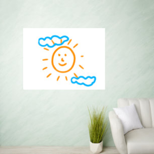 Upload Art Photo Turn Kids Artwork to Wall Decal