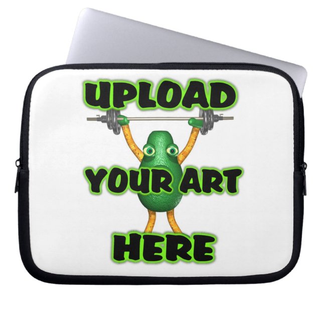 Upload art to laptop computer bag-Valxart.com Sleeve (Front)
