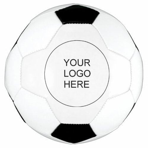 Upload Business Company Logo Image Text Template Soccer Ball