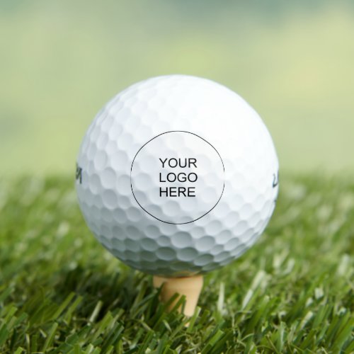 Upload Business Logo Wilson Ultra Distance 3 Pack Golf Balls