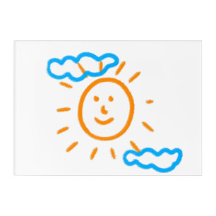 Upload Childs Drawing Turn Kids Artwork to Acrylic Print