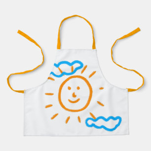 Upload Childs Drawing Turn Kids Artwork to Apron