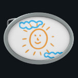 Upload Childs Drawing Turn Kids Artwork to Belt Buckle<br><div class="desc">Digitize your kids' drawing or artwork and create unique gift products with your child's own artwork for a forever memory. Add your kids drawing to pillows, mugs, lamps, etc. Add kids' drawings, paintings, or any artwork for precious gifts for grandparents, aunts, uncles, school or kindergarten teachers, etc.</div>