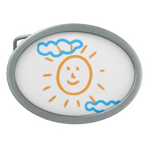 Upload Childs Drawing Turn Kids Artwork to Belt Buckle