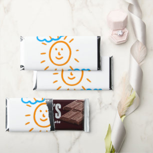 Upload Childs Drawing Turn Kids Artwork to Hershey Bar Favors