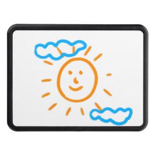 Upload Childs Drawing Turn Kids Artwork to Hitch Cover