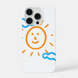 Upload Childs Drawing Turn Kids Artwork to iPhone 15 Pro Case