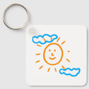 Upload Childs Drawing Turn Kids Artwork to Keychain