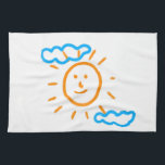 Upload Childs Drawing Turn Kids Artwork to Kitchen Towel<br><div class="desc">Digitize your kids' drawing or artwork and create unique gift products with your child's own artwork for a forever memory. Add your kids drawing to pillows,  mugs,  lamps,  etc. Add kids' drawings,  paintings,  or any artwork for precious gifts for grandparents,  aunts,  uncles,  school or kindergarten teachers,  etc.</div>