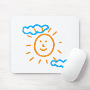 Upload Childs Drawing Turn Kids Artwork to Mouse Pad