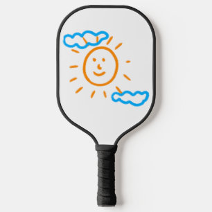 Upload Childs Drawing Turn Kids Artwork to Pickleball Paddle