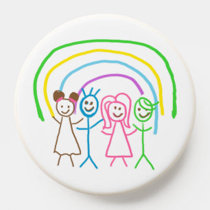Upload Childs Drawing Turn Kids Artwork to PopSocket