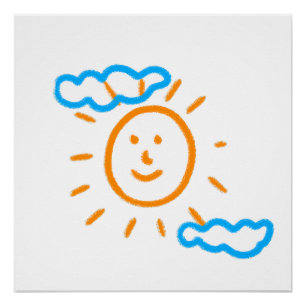 Upload Childs Drawing Turn Kids Artwork to Poster