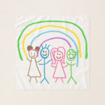 Upload Childs Drawing Turn Kids Artwork to Scarf<br><div class="desc">Digitize your kids' drawing or artwork and create unique gift products with your child's own artwork for a forever memory. Add your kids drawing to pillows,  mugs,  lamps,  etc. Add kids' drawings,  paintings,  or any artwork for precious gifts for grandparents,  aunts,  uncles,  school or kindergarten teachers,  etc.</div>