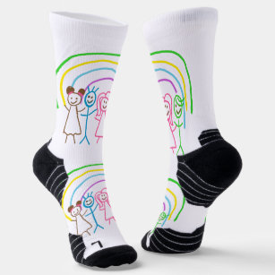 Put your Drawing on Socks! - The Best Custom Art Socks