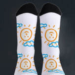 Upload Childs Drawing Turn Kids Artwork to Socks<br><div class="desc">Digitize your kids' drawing or artwork and create unique gift products with your child's own artwork for a forever memory. Add your kids drawing to pillows,  mugs,  lamps,  etc. Add kids' drawings,  paintings,  or any artwork for precious gifts for grandparents,  aunts,  uncles,  school or kindergarten teachers,  etc.</div>