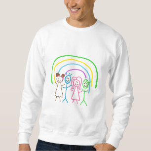 Upload Childs Drawing Turn Kids Artwork to Sweatshirt