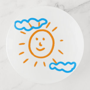 Upload Childs Drawing Turn Kids Artwork to Trinket Tray