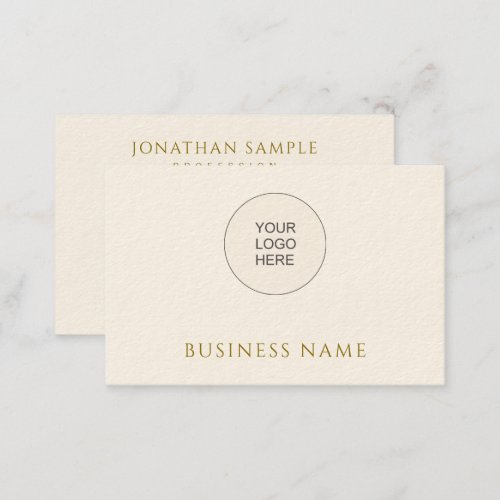 Upload Company Logo Here Modern Personalized Business Card