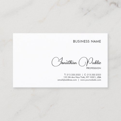 Upload Company Logo Here Script Name Top Business Card