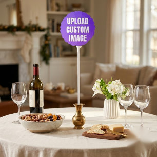 Upload Custom 2 Image - Add Your Own To Print On A Balloon