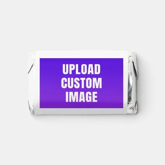 Upload Custom 2 Image - Add Your Own To Print On A Hershey's Miniatures (Front)