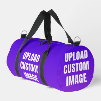 Upload Custom 4 Image - Add Your Own To Print On A Duffle Bag