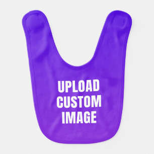 Upload Custom Image - Add Your Own To Print On A Baby Bib