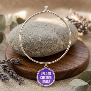 Upload Custom Image - Add Your Own To Print On A Bangle Bracelet