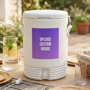 Upload Custom Image - Add Your Own To Print On A Beverage Cooler