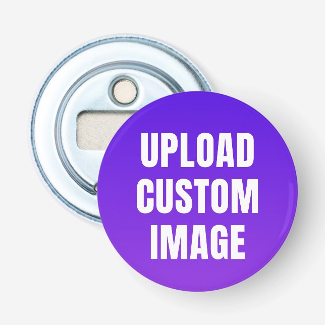 Upload Custom Image - Add Your Own To Print On A Bottle Opener (Front)