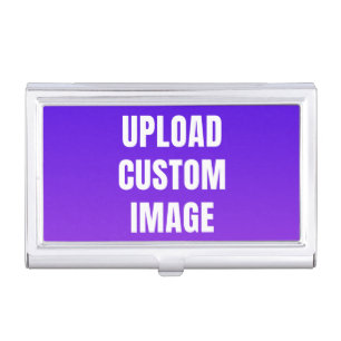 Upload Custom Image - Add Your Own To Print On A Business Card Case