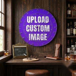 Upload Custom Image - Add Your Own To Print On A Dart Board