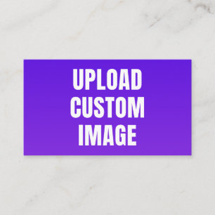 Upload Custom Image - Add Your Own To Print On A Discount Card