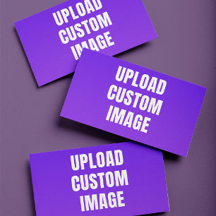 Upload Custom Image - Add Your Own To Print On A Discount Card