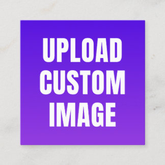 Upload Custom Image - Add Your Own To Print On A Enclosure Card