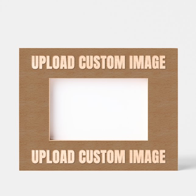 Upload Custom Image - Add Your Own To Print On A Engraved Frames (Front)