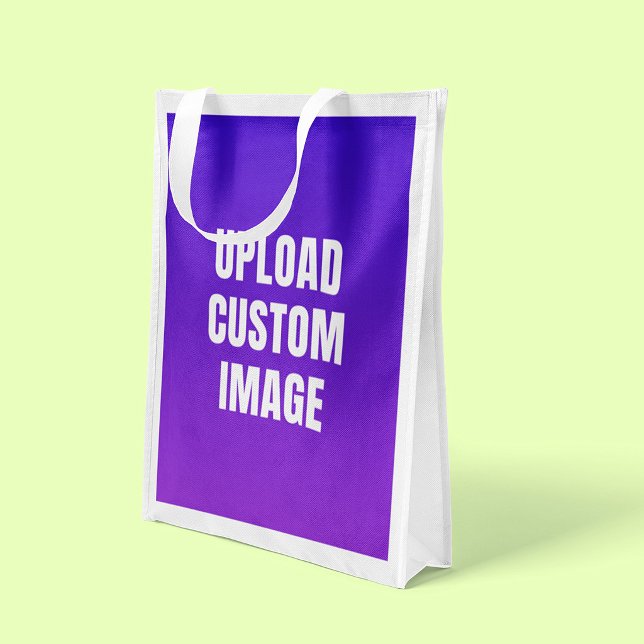 Upload Custom Image - Add Your Own To Print On A Grocery Bag (Creator Uploaded)