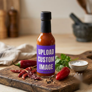 Upload Custom Image - Add Your Own To Print On A Hot Sauces