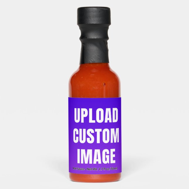 Upload Custom Image - Add Your Own To Print On A Hot Sauces (Front)
