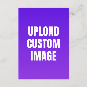 Upload Custom Image - Add Your Own To Print On A Invitation