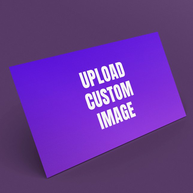 Upload Custom Image - Add Your Own To Print On A Loyalty Card (Creator Uploaded)