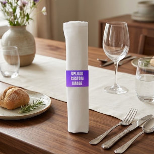 Upload Custom Image - Add Your Own To Print On A Napkin Bands