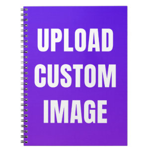 Upload Custom Image - Add Your Own To Print On A Notebook