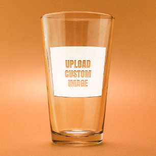 Upload Custom Image - Add Your Own To Print On A Pint Glass