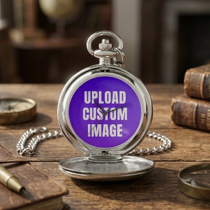 Upload Custom Image - Add Your Own To Print On A Pocket Watch