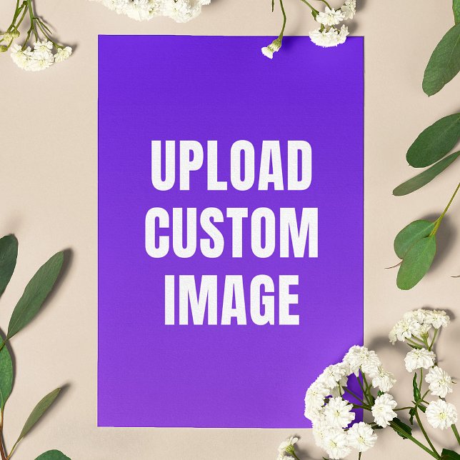 Upload Custom Image - Add Your Own To Print On A Program (Creator Uploaded)